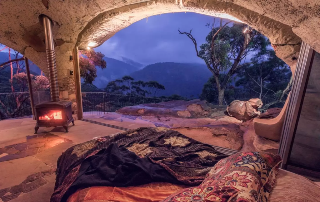 Airbnb Cave living