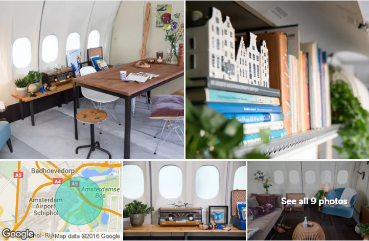 airplane room rental sydney hostmybnb craziest airbnb places